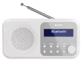 SHARP DAB+/FM Radio DR-P420, USB, Bluetooth, weiß