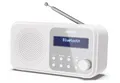 SHARP DR-P420(WH) Tokyo Tragbares Digitalradio – Bluetooth USB