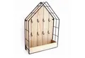 mitienda Schlüsselbrett Schlüsselbrett aus Holz Haus