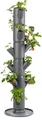 Gusta Garden Hochbeet SISSI STRAWBERRY classic (inkl. Wasserauslaufschutz & Wasserleitsystem), Erdbeerbaum mit 6 Etagen, anthrazit