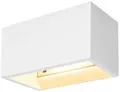 SLV PLASTRA Wandleuchte, QT-DE12, Gips, weiß (1002238)