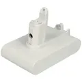 EXTENSILO Akku Ersatz für Dyson 17083-5010, 17083-3009, 17083-3511, 202932-02 für Staubsauger - Typ B Weiß (2500 mAh, 22,2 V, Li-Ion)