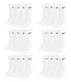 Nike Unisex Trainingssocken Everyday Cushioned Crew Socks SX7664 12 Paar, Artikel:-100 white, Größe:38-42