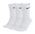 Nike Everyday Cushioned Crew Trainingssocken 3 Paar 38-42 - White