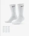 Nike Everyday Cushioned Crew Unisex Socken 3 Paar Weiß/Schwarz S M L (34-46)