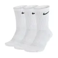 NIKE Unisex 3er Pack Sportsocken - Everyday, Cotton Cushioned Crew, einfarbig...