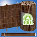 Beeteinfassung Weide Rolle 300x40 mit Holzpflöcke 7er 50cm (17557 + 17558)