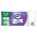 Zewa Smart Toilettenpapier 488866 , 1 Polysack = 6 Packungen à 8 x 300 Blatt