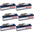 6x BOSCH Zündkerze für Dacia Sandero II Logan MCV JS_ 1.2 TCe Renault Captur
