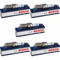 5x BOSCH Zündkerze für Dacia Sandero II Logan MCV JS_ 1.2 TCe Renault Captur
