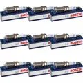 9x BOSCH Zündkerze für Dacia Sandero II Logan MCV JS_ 1.2 TCe Renault Captur