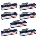 7x BOSCH Zündkerze für Dacia Sandero II Logan MCV JS_ 1.2 TCe Renault Captur