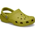 Crocs Classic Clog Clog, Sommerschuh, Schlappen, Hausschuh passt zu Jibbitz grün 37 EU