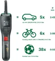 Bosch elektrische Fahrradpumpe / Luftpumpe / Mini Kompressor EasyPump (3,0 Ah)