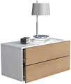VCM Nachtschrank | Wandschublade | Wandboard | Nachttisch | Maße ca H. 30 x B. 60 x T. 32 cm - Usal L 60 cm