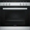Siemens Einbau-Herd-Set EQ110KA1Z | Glaskeramik-Kochfeld 60 cm | 66 l Backofen | Edelstahl | A, A (Spektrum:  bis D)