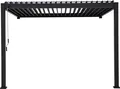 »Mirador Classic 3 x 4 m« Wandmontage Pergola, anthrazit