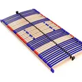 Lattenrost Fix Sleep Best 42®, Schlummerparadies, Kopfteil nicht verstellbar, Fußteil nicht verstellbar, aus 100% BUCHE, 10 Jahre Garantie, SCHULTERFRÄSUNG, unmontiert 140 cm x 190 cm x 7,5 cm