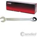KS TOOLS RATSCHEN RING-MAUL-SCHLÜSSEL 13mm VERCHROMT 15° ABGEWINKELT 72-Zähne