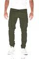 JACK & JONES Paul Flake Cargo Tapered Fit Herren Jeans Hose, Farbe:Ivy Green, Hosengröße:W34/L30