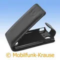 Flip Case Etui Handytasche Tasche Hülle f. Sony Ericsson Xperia Ray (Schwarz)