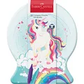 FABER-CASTELL Connector Einhorn Filzstifte farbsortiert, 33 St.