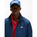 Tommy Jeans Blouson TJM ESSENTIAL PADDED JACKET EXT Freizeitjacke, Übergangsjacke glänzend, Stretchbündchen, Stehkragen blau S (46)