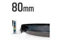 DQ-PP Türdichtband DQ-PP GARAGENTOR DICHTUNG, 1m, Garagendichtung, Gummischwelle, 15x80mm, 21x115mm, 30x160, schwarz, Türschwellendichtung, Bodenplatte
