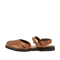EL Naturalista N5874 ARENISCA, Schuhe Flache Sandale, Cuero,