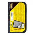 Idena 20066 - Zirkel im Etui, 11-teilig, mit Geodreieck, Lineal, Ersatzminen für den Zirkel, Druckbleistift & Ersatzminen, Stundenplan, Radiergummi & Spitzer