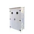 LECO Gartenschrank "TONI", BxTxH: 118 x 70 x 190 cm, rechteckig - weiss