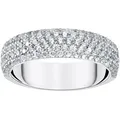 THOMAS SABO Fingerring Schmuck Silber 925 Ring, mit Zirkonia (synth) silberfarben 52