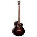ORTEGA D7CE-BFT-4 ❘ Akustik-Bass ❘ Acoustic Bass ❘ Medium Scale ❘ PU ❘ Bourbon