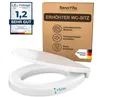 BenaVita Premium WC Sitzerhöhung 5 cm aus Duroplast - Erhöhter Toilettensitz