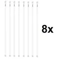8 x 120cm Osram LED T8 G13 Röhre 15W wie 36W 840 neutralweiß EM Glas für KVG/VVG