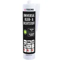 TECPO Universal Kleb- und Dichtstoff MS-Polymer 480g Schwarz Flex Seal 522 elastisch, silikonfrei, lösemittelfrei, Auto Wohnmobil Bau Industrie Innen und Außen