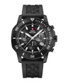 Swiss Military by Chrono Solaruhr Chronographen Schweizer Sportuhren wasserdicht 100m SMS34113, links drehende Lünette