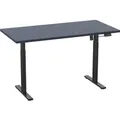 VCM Schreibtisch E-Lona (anthrazit/schwarz, 160 x 80 cm)""