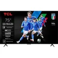 TCL Smart TV 75" Q6C QD-MiniLED 4K Ultra HD Dolby Vision IQ Atmos Google TV 75Q6C - Schwarz