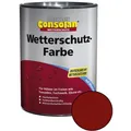 Profi Consolan Wetterschutz-Farbe Rotbraun 750 ml