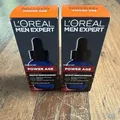 2xL'Oréal Men Expert Hyaluron Gesichtsserum Anti Falten Männer Hyaluronsäure