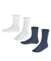 FALKE Socken Happy 2-Pack (2-Paar) Set aus 2 Paar Baumwollstrümpfen