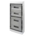 Gewiss GW40109 GW40109 Verteilerschrank Aufputz Anzahl Reihen = 4 Inhalt 1St.