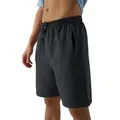 Smith & Solo Sweatshorts Kurze Hose Herren Shorts (1-tlg) Elasthan grau L