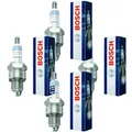 4x Zündkerze BOSCH 0 241 235 754 für Hyosung Sachs Hercules Pgo Motorcycles Avanti