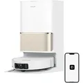 Dreame Wischroboter L50 Pro Ultra, 600 W, 19500Pa Saugkraft, Vollautomatische Basisstation, Reinigung bei 75° C weiß