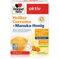 Doppelherz Heißer Curcuma + Manuka - Honig Säckchen zur Unterstützung des Immunsystems 10 St.