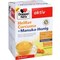 DOPPELHERZ heißer Curcuma+Manuka-Honig 10 St PZN 18129361 Verfall 01.2026