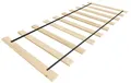 Lermowood Rollrost 100 x 200cm (10 Latten) - Extrem stabil, Massivholz - Lattenrost Bettrost Holzlatten Latten Rost