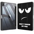 Fintie Hybrid Hülle für iPad Air 11 Zoll M4/M3/M2 (2026/2025/2024), iPad Air 5./4. Gen (2022/2020) 10,9 Zoll, mit Stifthalter, stoßfeste Schutzhülle mit transparenter Hartschale, Don't Touch